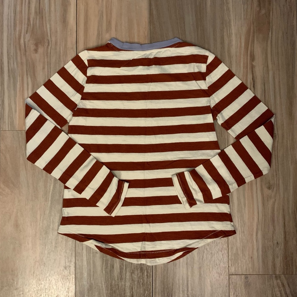 Women’s Madewell Long Sleeve Striped T-shirt Size XS - Picture 9 of 9